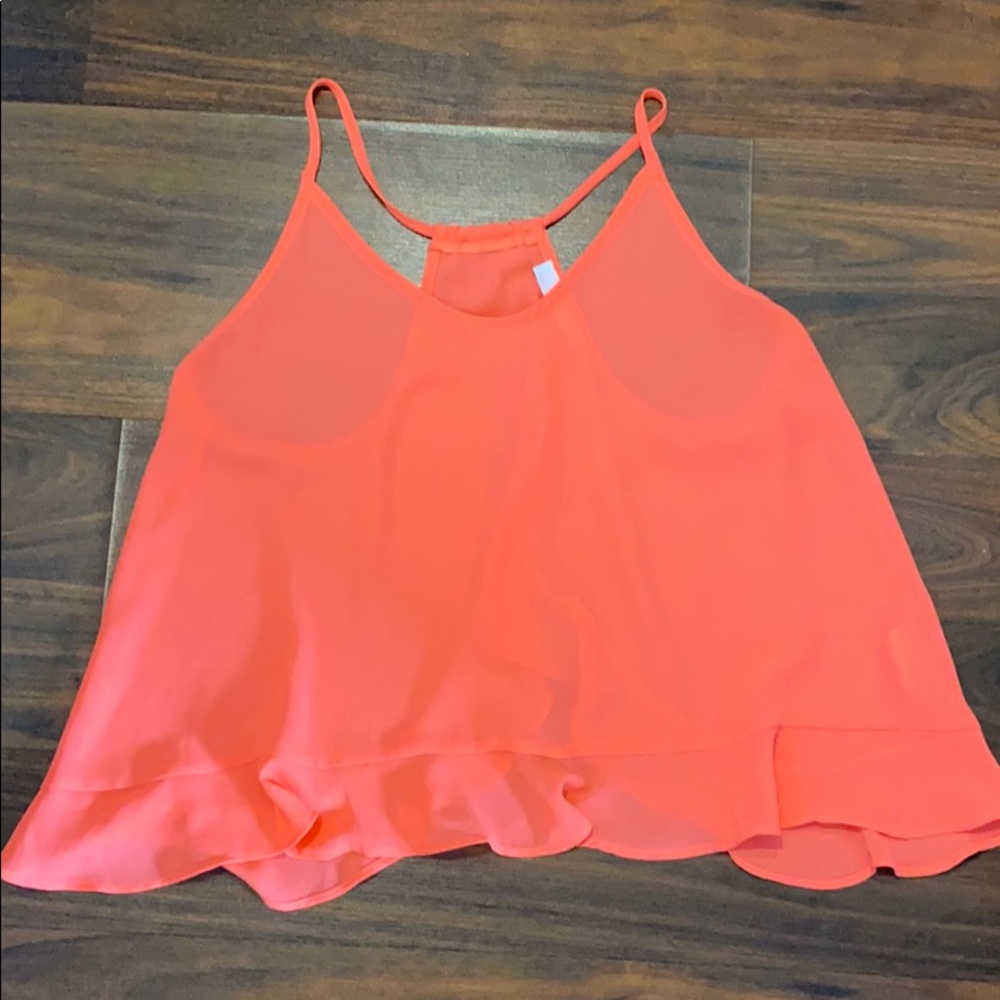 Coral Lush Tank Top Size Small